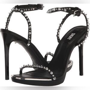 DKNY Women's Dacia Ankle Strap Heeled Sandal